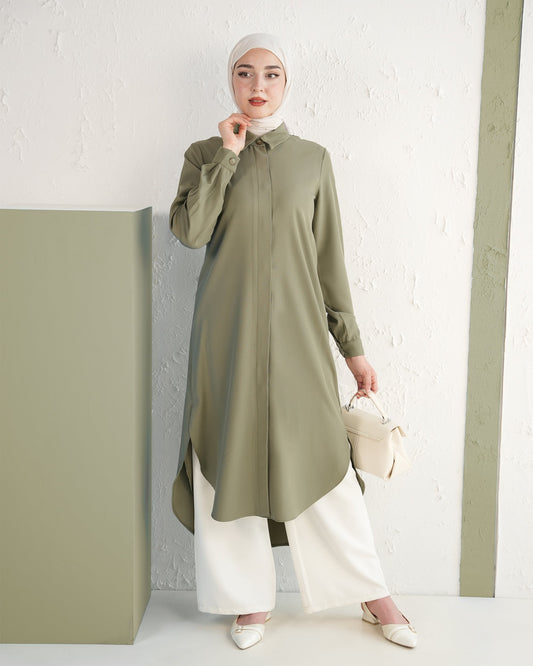 Longline Tunic & Wide-Leg Set