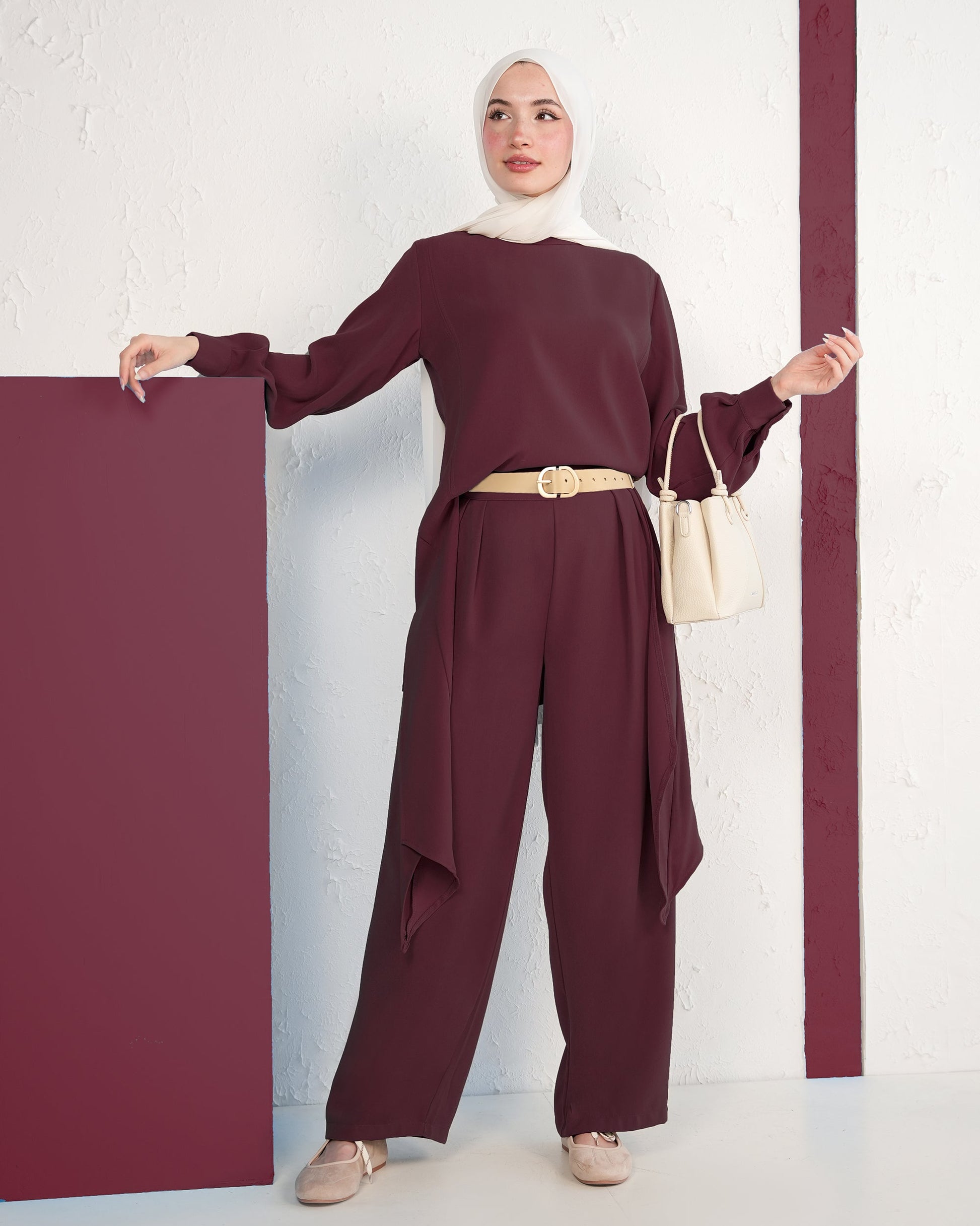 Elegance Blouse & Trouser Set
