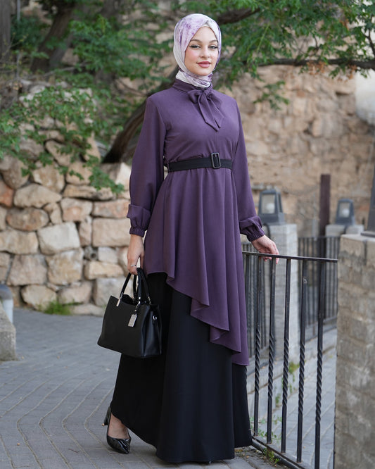 Modest Blouse & Full Skirt Set