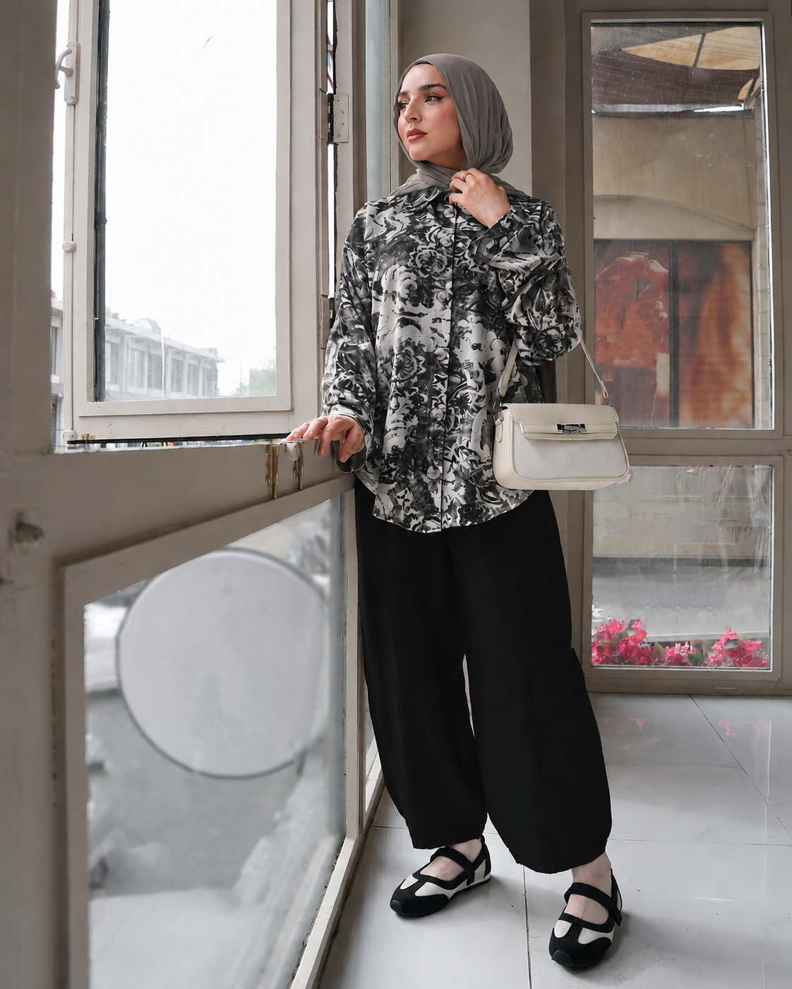 Contemporary Two-Piece Set