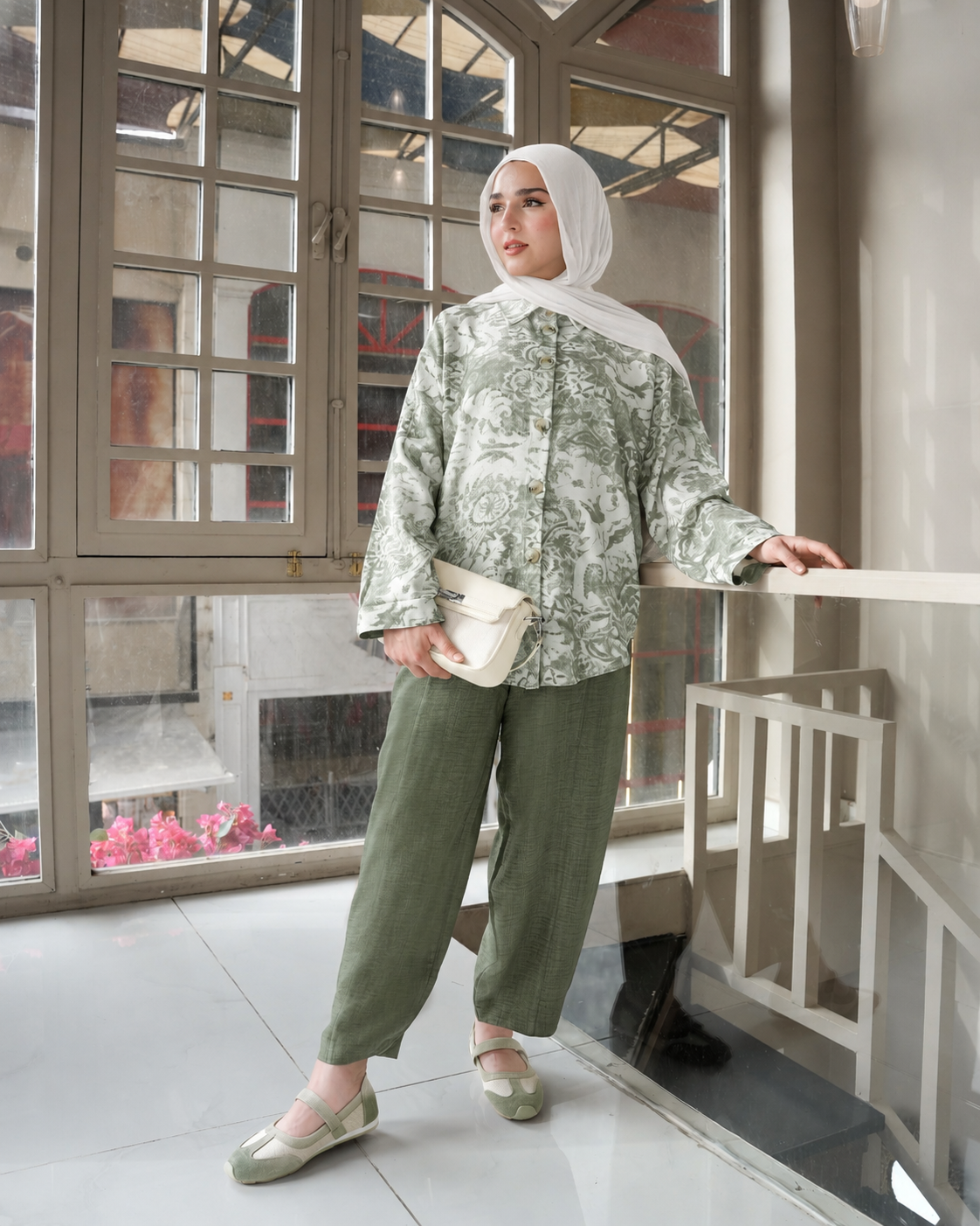 Contemporary Two-Piece Set