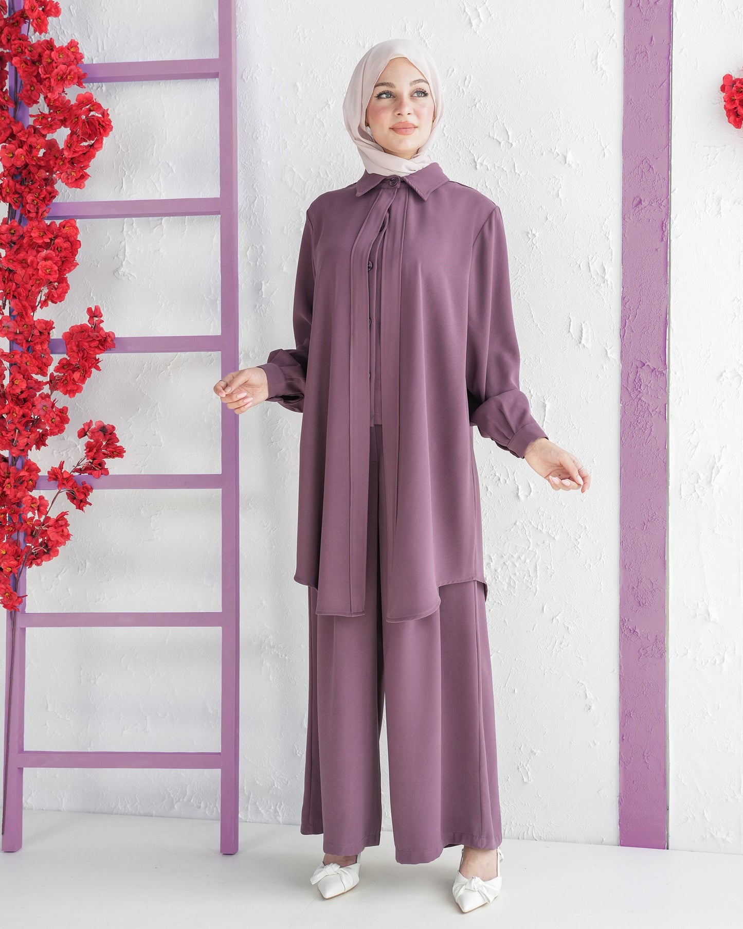 Summer Blouse & Trouser Set