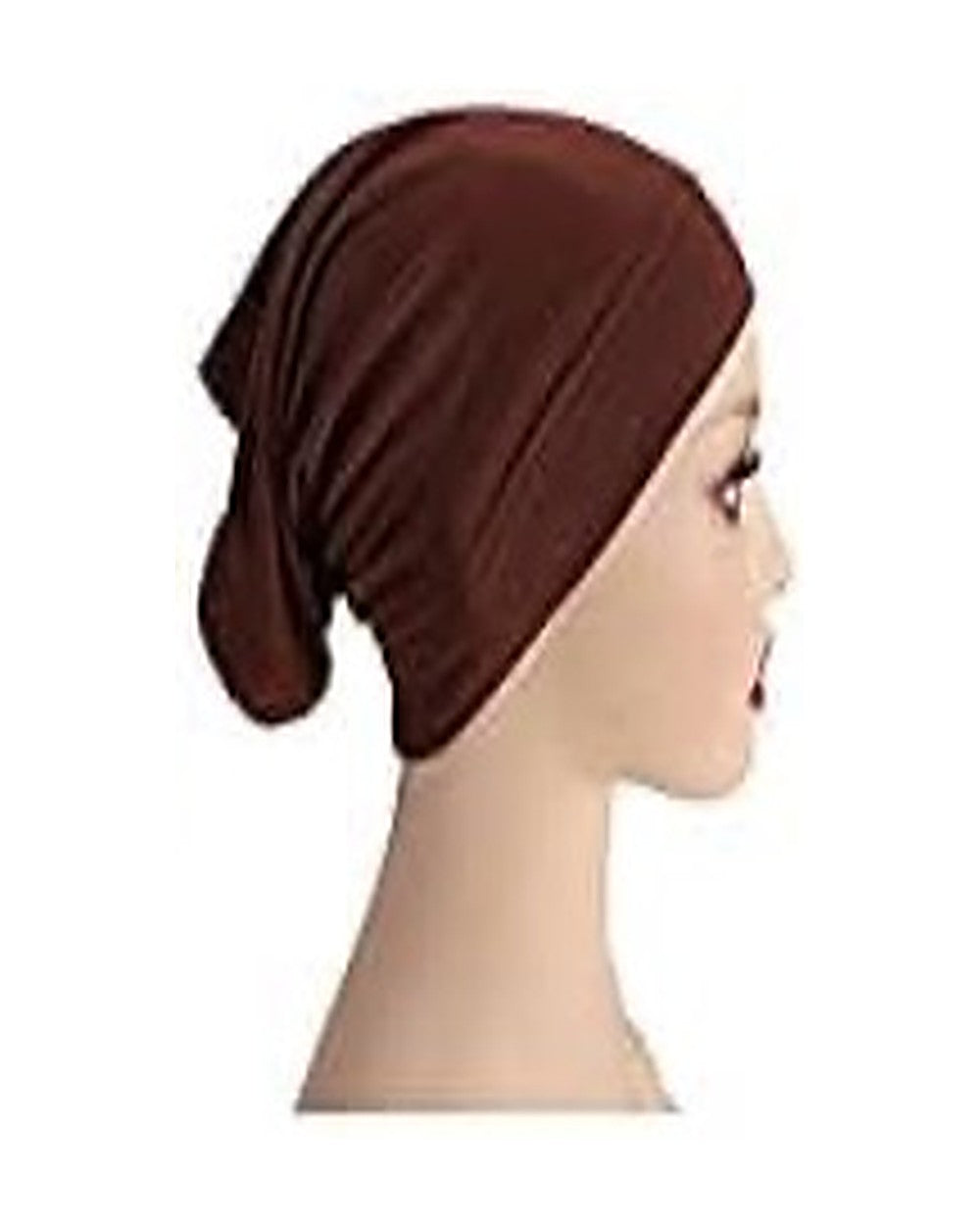 CADELIX cotton underscarf cap - Brown