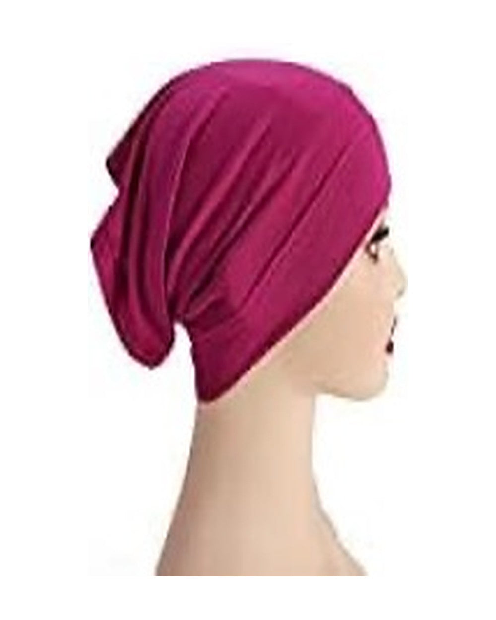 CADELIX cotton underscarf cap - Fuchsia
