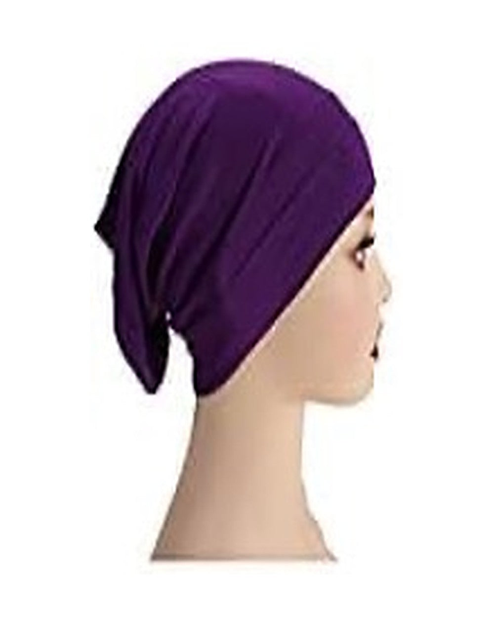 CADELIX cotton underscarf cap - Purple