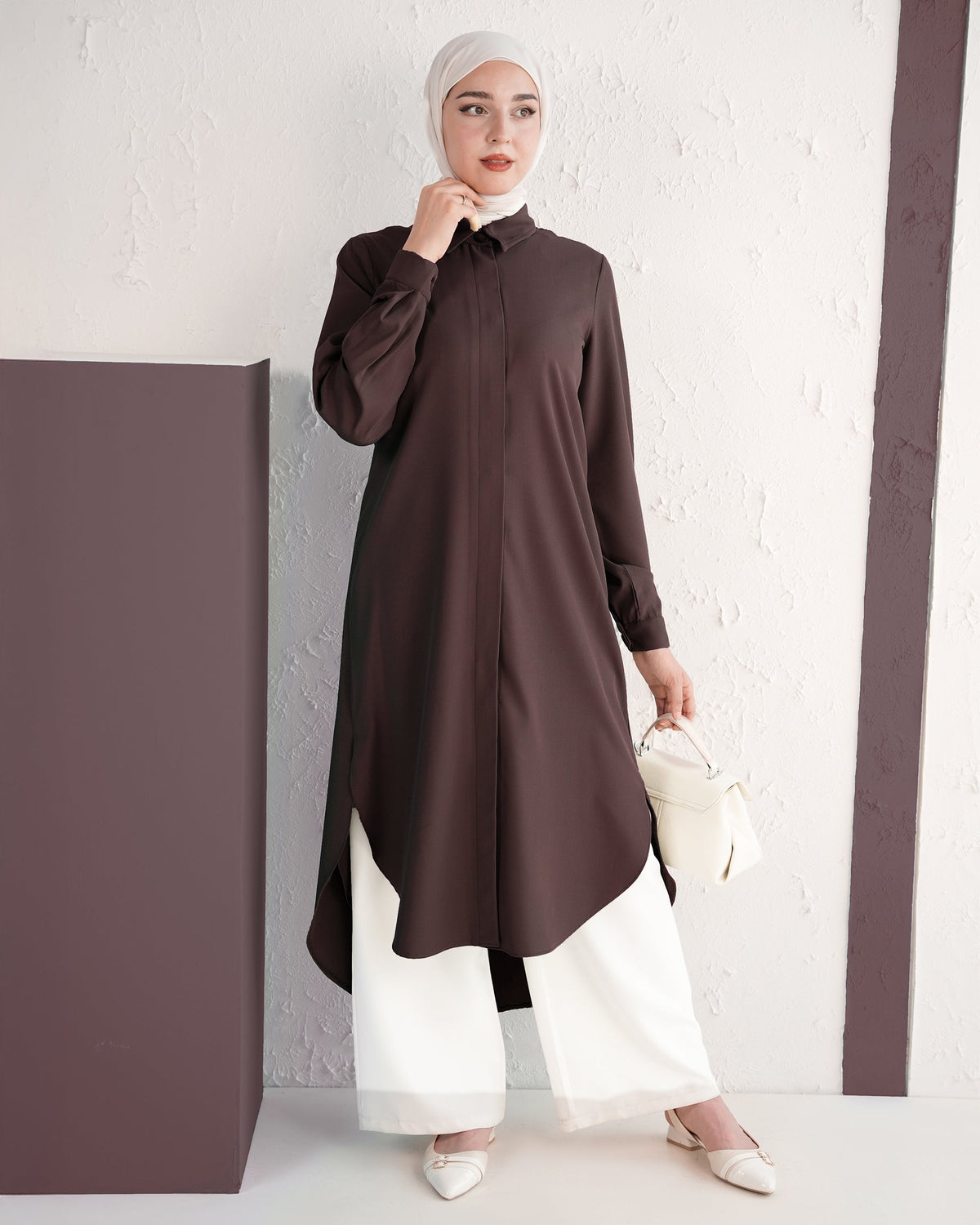 Longline Tunic & Wide-Leg Set