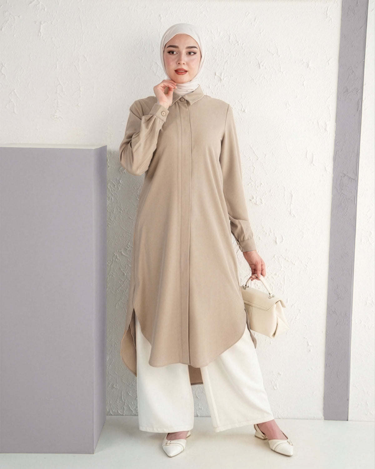 Longline Tunic & Wide-Leg Set